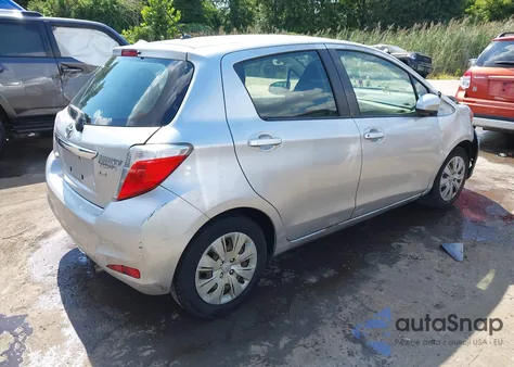 2012 Toyota Yaris Le from USA, damaged, VIN JTDKTUD31CD521804